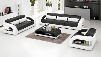 Sofa Set 3 + 2+1 Seater Modern Leather Furniture Exclusive High Quality Sofas New