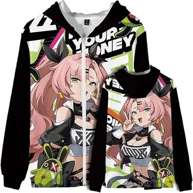 Game Zenless Zone Zero Graphic 3D Wo Tracksuit Harajuku ´s Hoodie Pullover Jacke