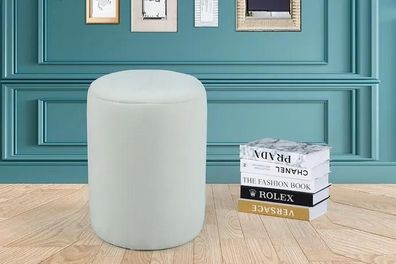 Minimalistischer Hocker Weiß Wohnzimmer Esszimmer Hochwertig Neu