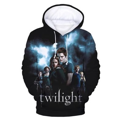 Twilight Saga 3D bedruckte Sweatshirts Kapuzen Hoodies Pullover Jacket