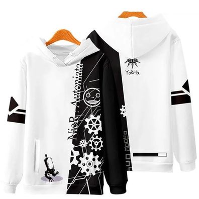 NieR Automata 3D Digitaldruck Harajuku Cosplay Kostum Hoodies Pullover Jacket