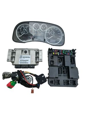 9655334680 motorsteuergerät Set für Peugeot 307