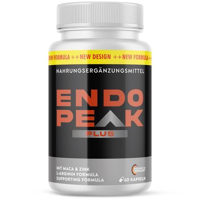 Endopeak Plus Kapseln | Kraft für aktive Männer | Einfach anzuwenden | 60 Kapseln