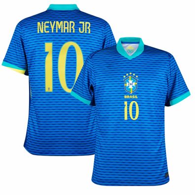 Brasilien Fußball Trikot 2024-2025 Auswärtstrikot Neymar Jr. 10 Herren