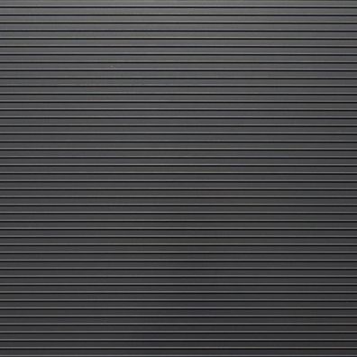 Sichtschutzstreifen für Doppelstabmattenzaun 10er Pack a 2,53m 1,5mm Anthrazitgrau