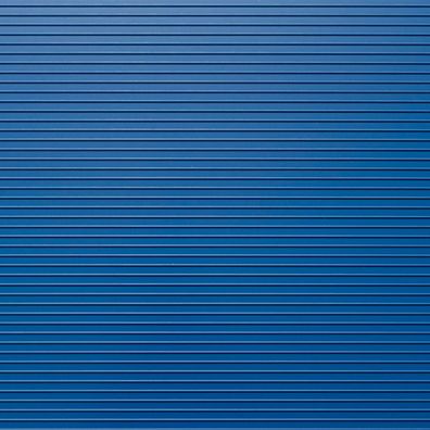 Sichtschutzstreifen für Doppelstabmattenzaun 10er Pack a 2,53m 1,5mm Enzianblau