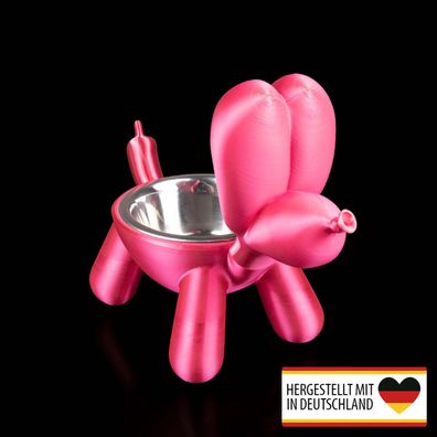 Fressnapf für Hunde und Katzen Ballontier - 3D Druck aus Deutschland