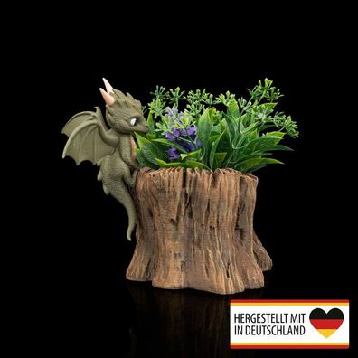 Pflanztopf Blumentopf Drache - Magie für Dein Zuhause