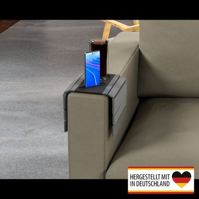 Organizer Armlehne Couch Snackhalter Single - Ordnung für deinen Sofa Kinoabend
