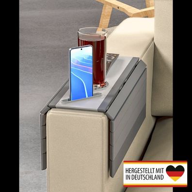 Organizer Armlehne Couch Snackhalter Sofa Tablett - Deine Sofa-Pause für mehr Ordnung