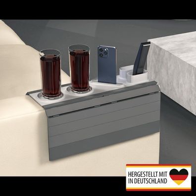 Organizer Armlehne Couch Snackhalter Sofa Tablett - Show Time für deinen Ordnungsspaß