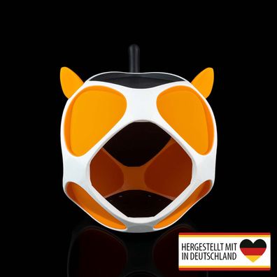 Katzen- und Hundehöhle Tierhöhle Katzen- und Hundebett Glückskatze - Gemütlicher Rück