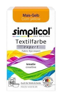 Simplicol Expert Stoff-Farbstoff Mais-Gelb 150 g