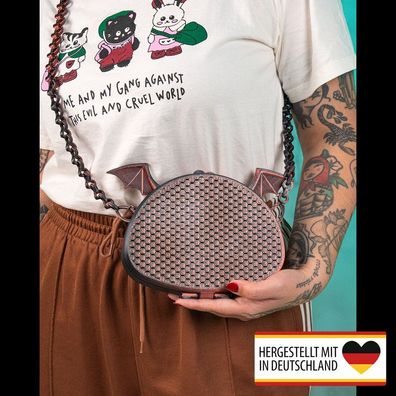 Handtasche Umhängetasche mit Flügeln - Dein stilvoller Alltagsbegleiter