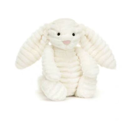 Jellycat Bashful Hase Creme Plüschtier Kuscheltier Stofftier Spielzeug 31cm Geschenk