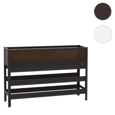 Hochbeet HWC-P96, Gemüse-/Pflanzbeet Blumenkasten Pflanzkübel Aluminium 82x120x30cm