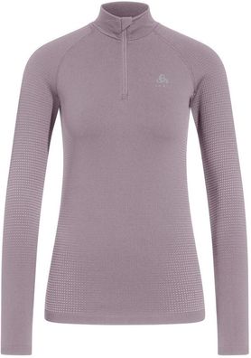 Odlo Damen Bl Top Turtle Neck Long-Sleeve Half Zip Performance 196221
