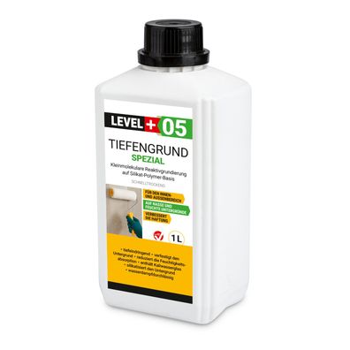 Tiefengrund 1L Spezial Grundierung mit Kaliwasserglas unter Flüssigfolie L+05