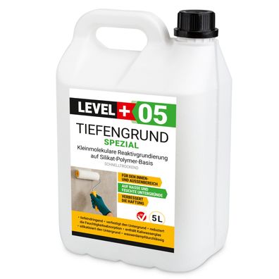 Tiefengrund 5L Spezial Grundierung mit Kaliwasserglas unter Flüssigfolie L+05