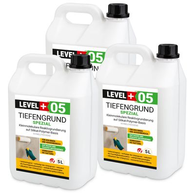 Tiefengrund 15L Spezial Grundierung mit Kaliwasserglas unter Flüssigfolie L+05