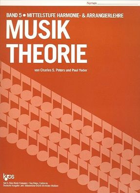 Siebenhüner Musik Theorie Band 5