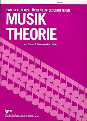 Siebenhüner Musik Theorie Band 3