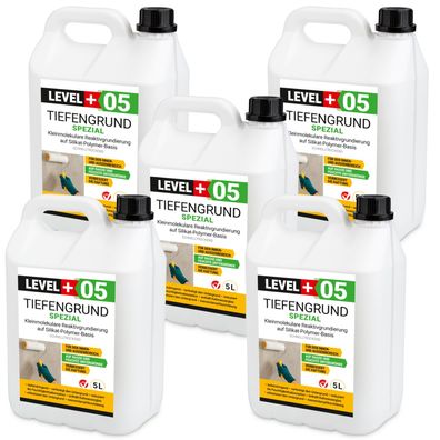 Tiefengrund 25L Spezial Grundierung mit Kaliwasserglas unter Flüssigfolie L+05