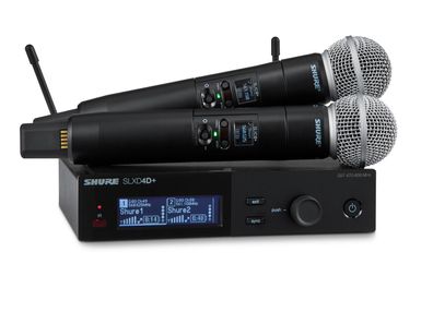 Shure SLXD24D+E/SM58 Dual - S50