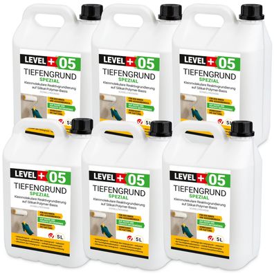 Tiefengrund 30L Spezial Grundierung mit Kaliwasserglas unter Flüssigfolie L+05