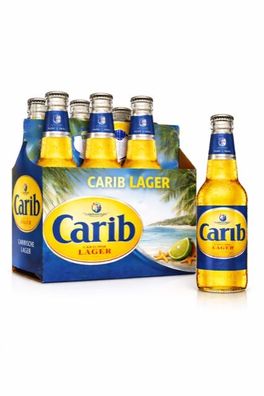 Carib Premium Lager 6 x 0,33l mit 5,2% Vol