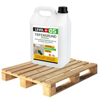 Tiefengrund 5L x 108 Spezial Silikat Kaliwasserglas Palette 540L Trenngrund L+05