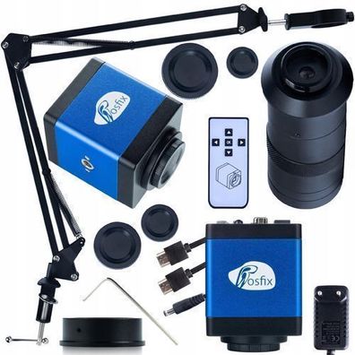 Rosfix Set Mikroskopkamera KMDBP-HDMI-VGA 2MP + 100x Objektiv | C-Mount