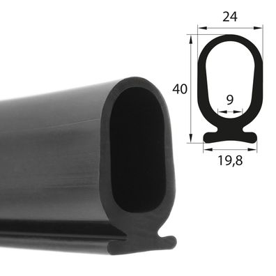 RTP4 EPDM Rollladenprofil, Fingerschutzprofil, Sicherheitsprofile, Fingerschutz