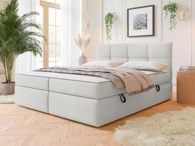 Boxspringbett Barteno Doppelbett Polsterbett Bettkasten Stilvoll Schlafzimmer M24