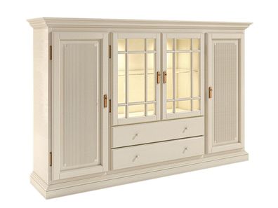 Hochanrichte Highboard Duett B 210 H 136 cm 2 Schubladen 4 Türen Pinie lipizano