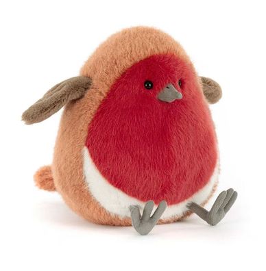 Jellycat Vogel Rot Plüschtier Kuscheltier Stofftier Spielzeug Geschenk 22CM