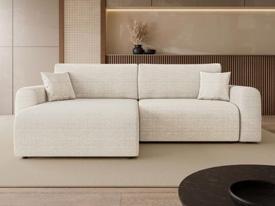 Ecksofa Floryn Eckcouch L-Form Schlaffunktion Bettkasten Wohnzimmer