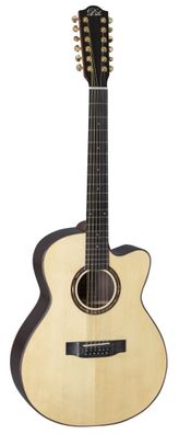 Duke GA-PF-Cut-Solid-12 12-String