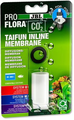JBL ProFlora Co2 Taifun Inline Membrane Ersatzteil für die Inline Diffusoren