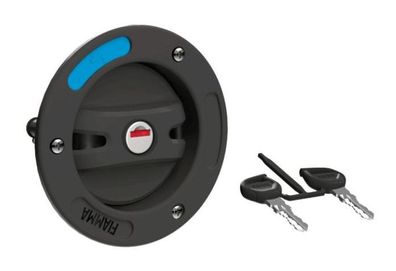 Wasserdeckel Einfüllstutzen schwarz NEU Fiamma Schloss + 2 Schlüssel 300f573 NEU