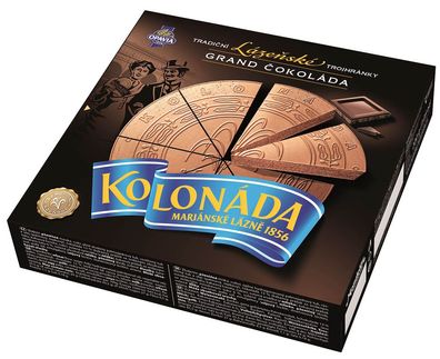 Opavia Kolonada Original Tschechische Spa-Dreiecke Große Schokolade 200 g
