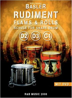 BAS Percussion Zubehör & Note Basler Rudiment D2-D3-C1