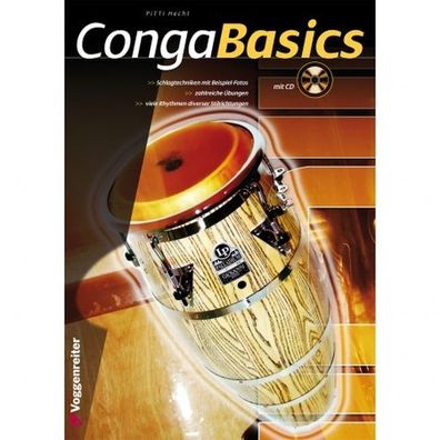 Voggenreiter Conga Basics mit CD