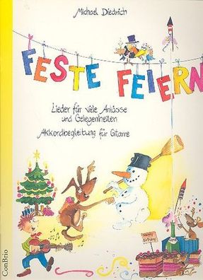 ConBrio Verlag Feste Feiern für Gitarre