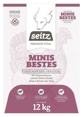 Hunde Trockenfutter Premium Vital "Minis Bestes" bis 10kg