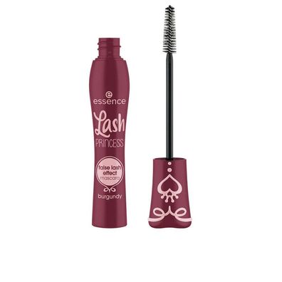 LASH Princess Wimperntusche mit Wimperneffekt, Burgunderrot