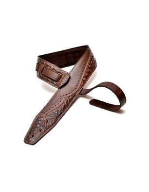 Bourbon Strap Guitar Chicago Brown