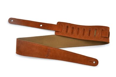 Taylor Suede Logo Strap Honey