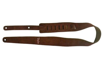 Taylor Suede Logo Strap Chocolate