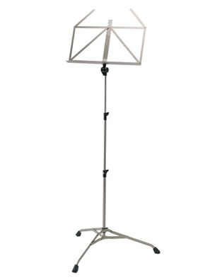 K&M 107 Notenpult nickelfarbig